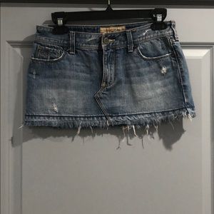 Hollister Jean Mini Skirt